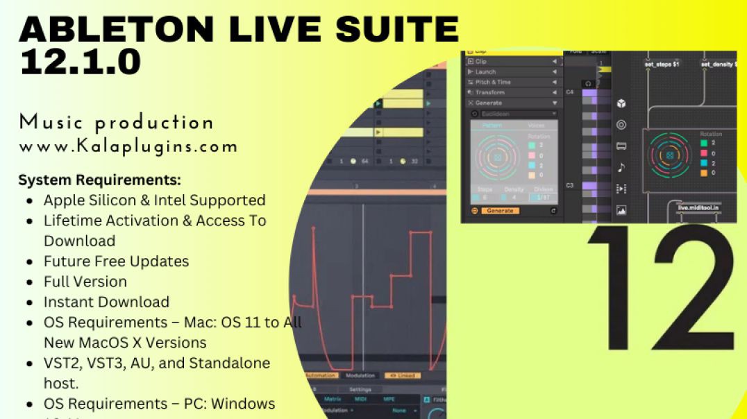 Ableton Live Suite 12 crack Version Download Now