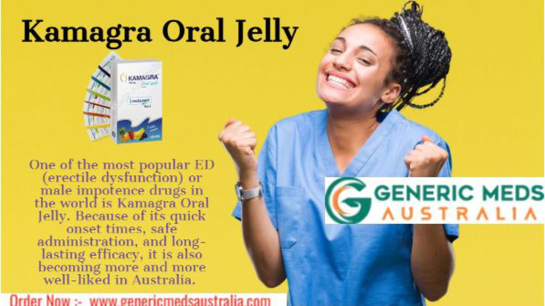 ⁣Kamagra Oral Jelly for improved performance